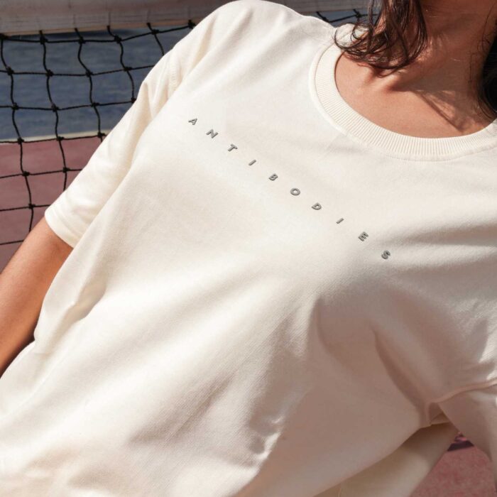 Off White Oversized T-Shirt (Unisex) - Antibodies