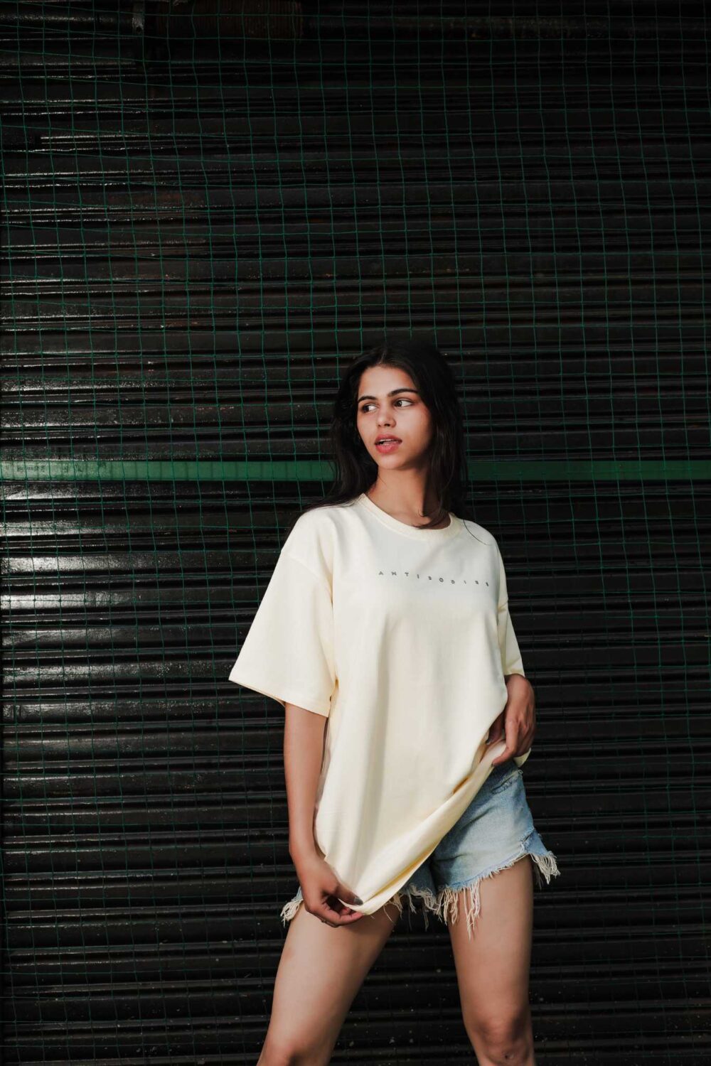 Off White Oversized T-Shirt (Unisex) - Antibodies