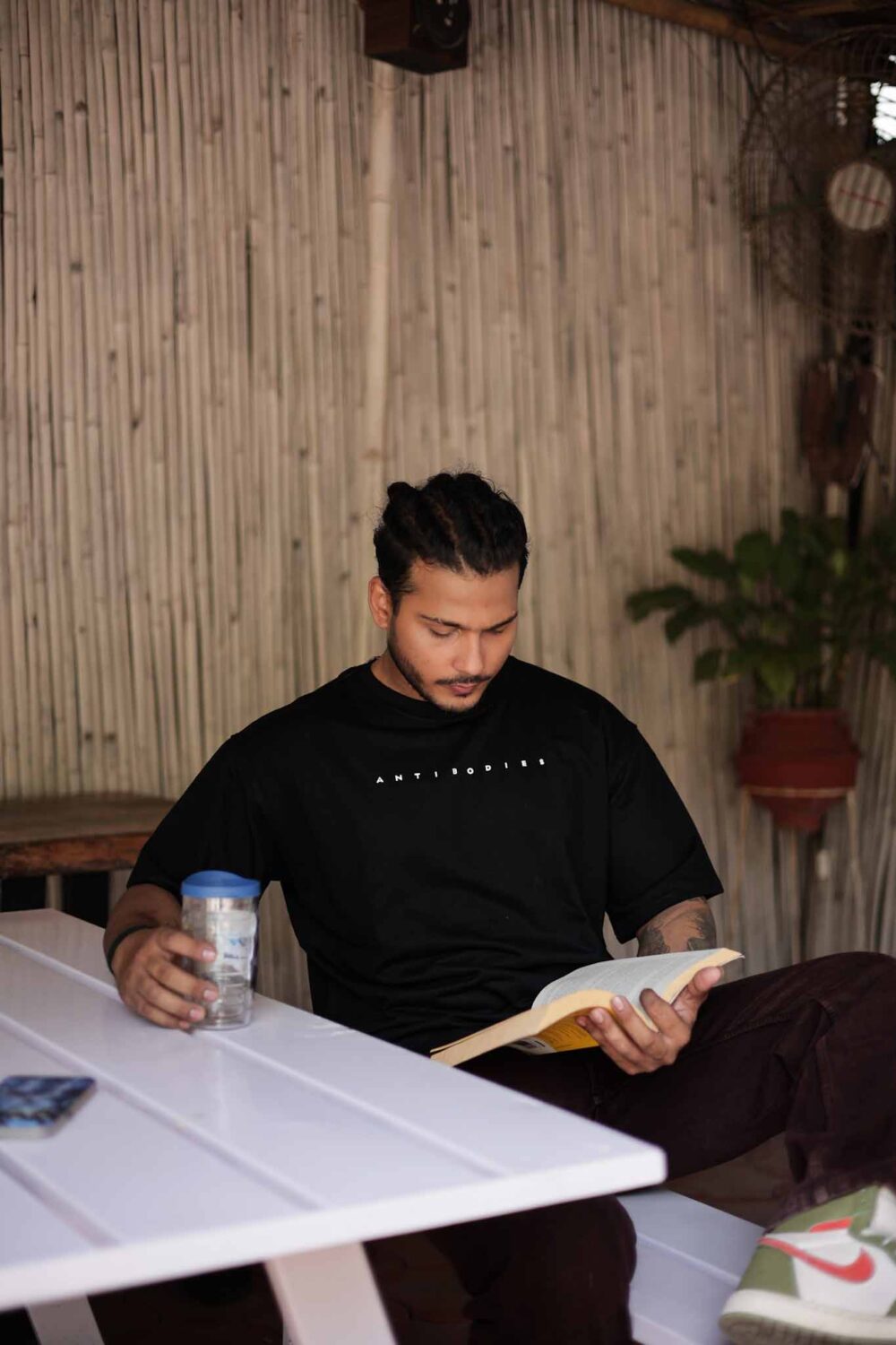 Black Oversized T-Shirt (Unisex) - Antibodies