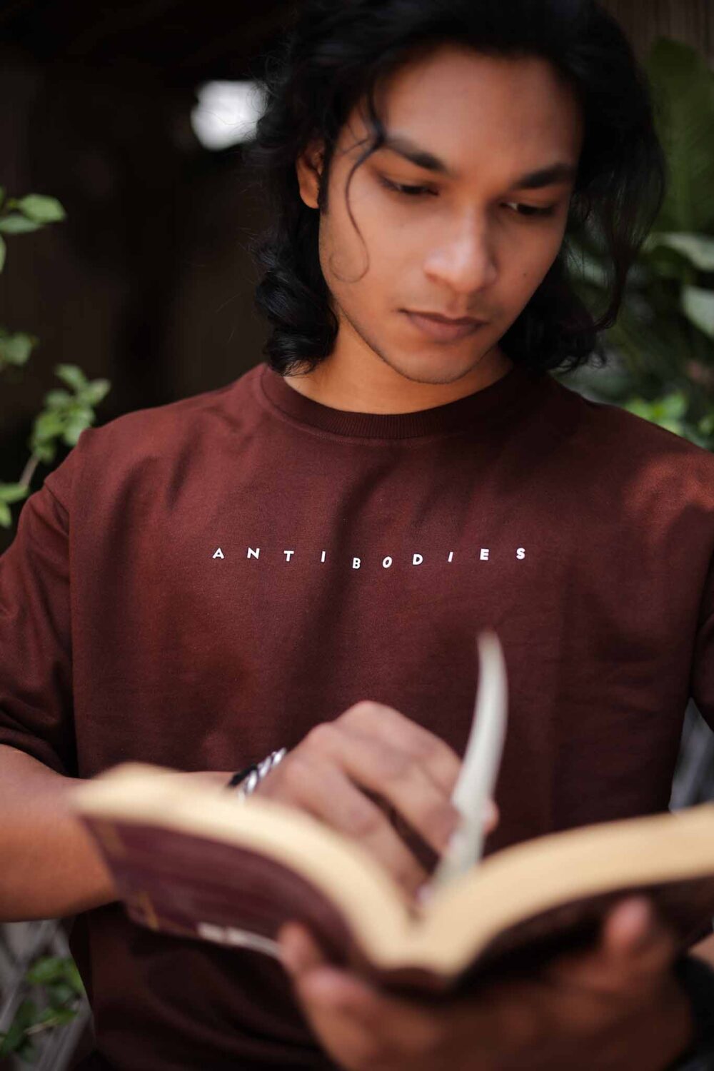 Brown Oversized T-Shirt (Unisex) - Antibodies