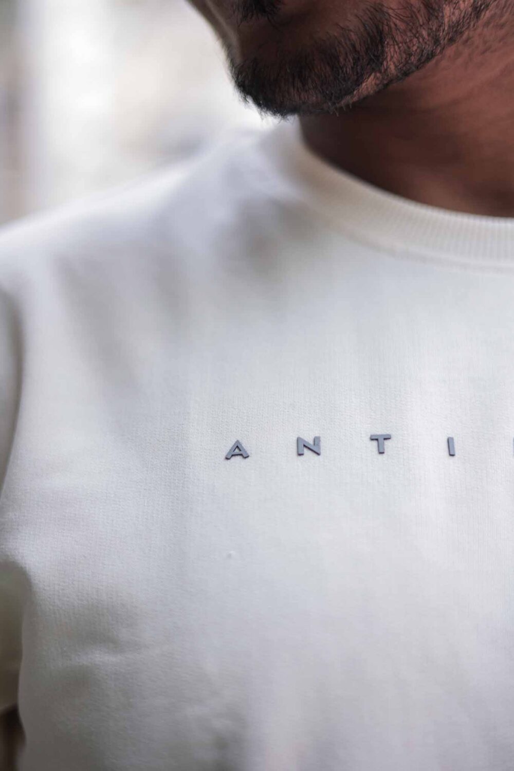 Off White Oversized T-Shirt (Unisex) - Antibodies
