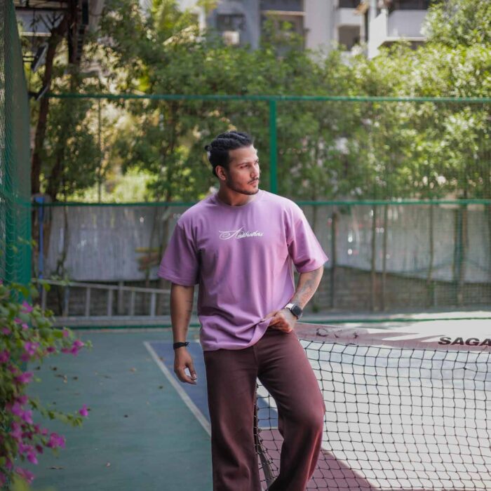 Oversized T Shirt (Unisex) - Purple