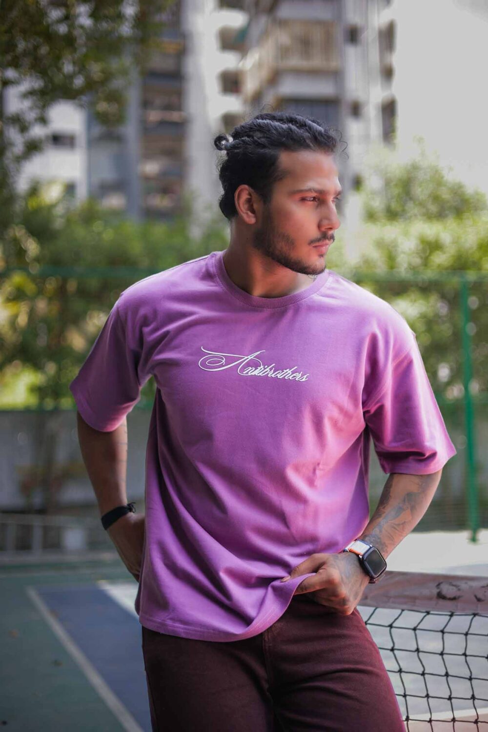 Purple Oversized T-Shirt (Unisex) - Antibodies