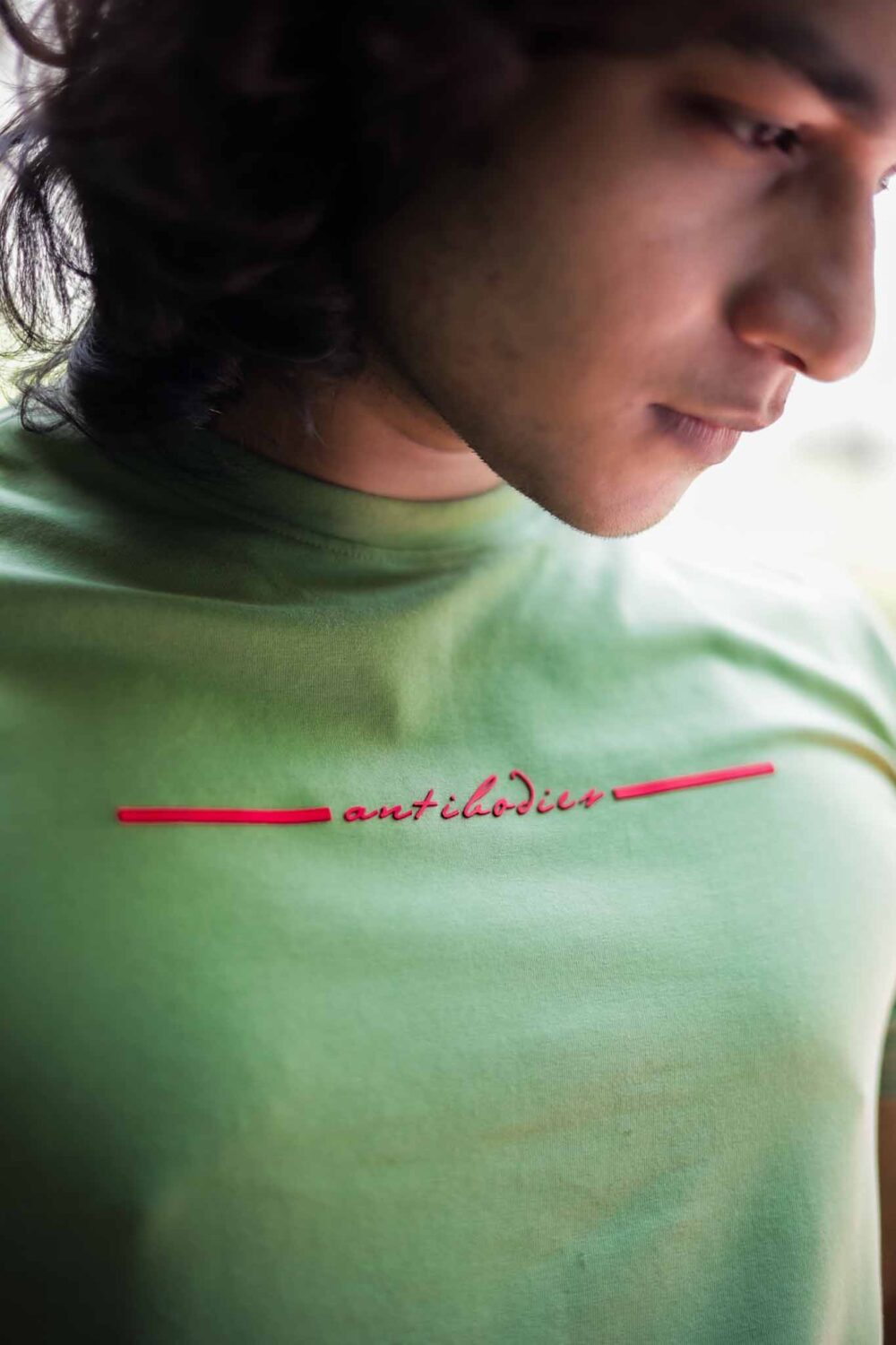 Green Basic T Shirt - Antibodies