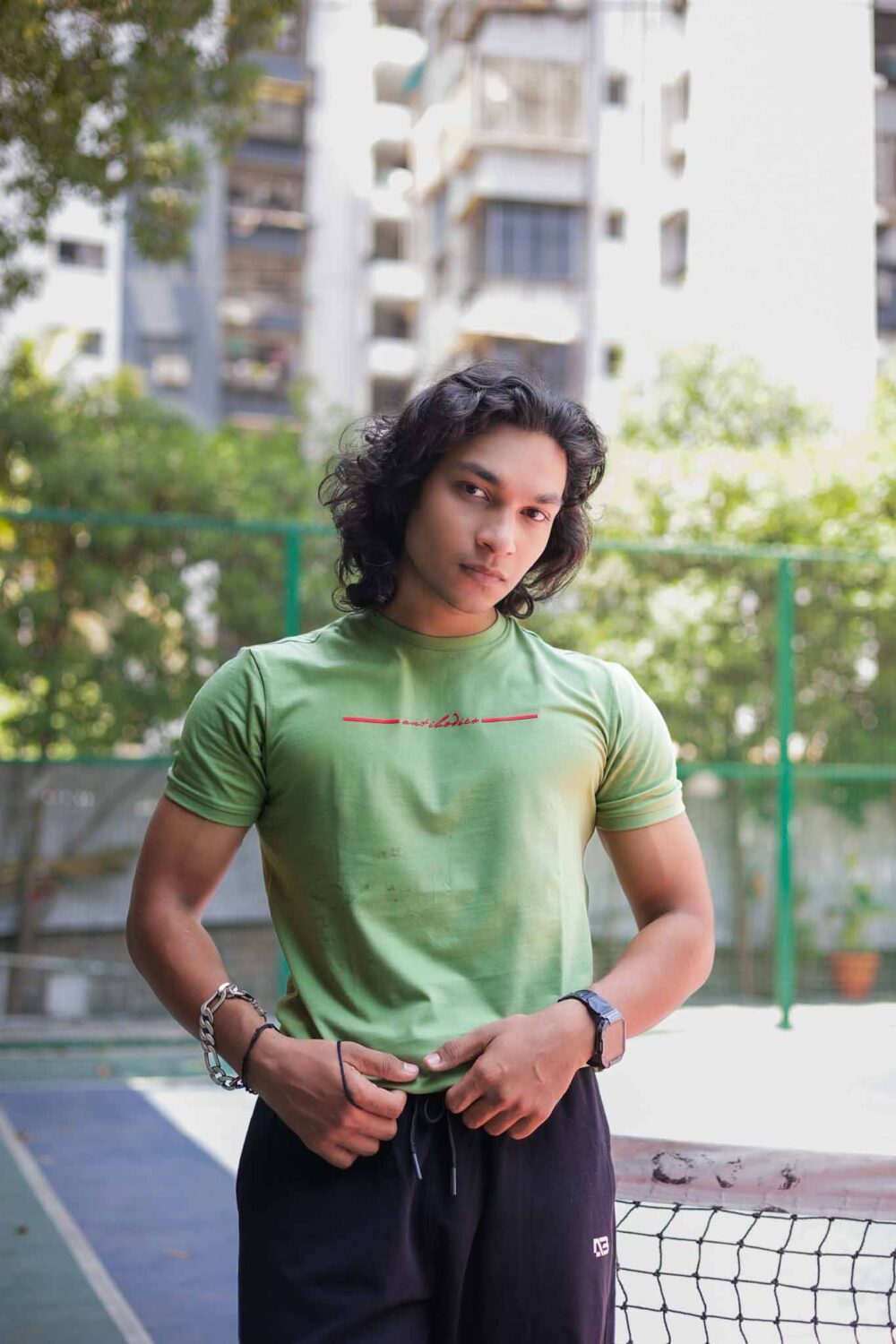 Green Basic T Shirt - Antibodies