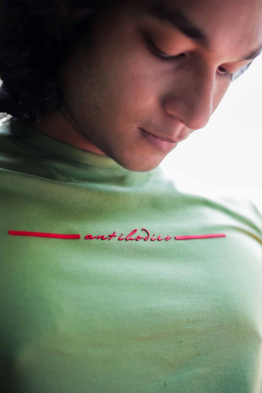 Green Basic T Shirt - Antibodies