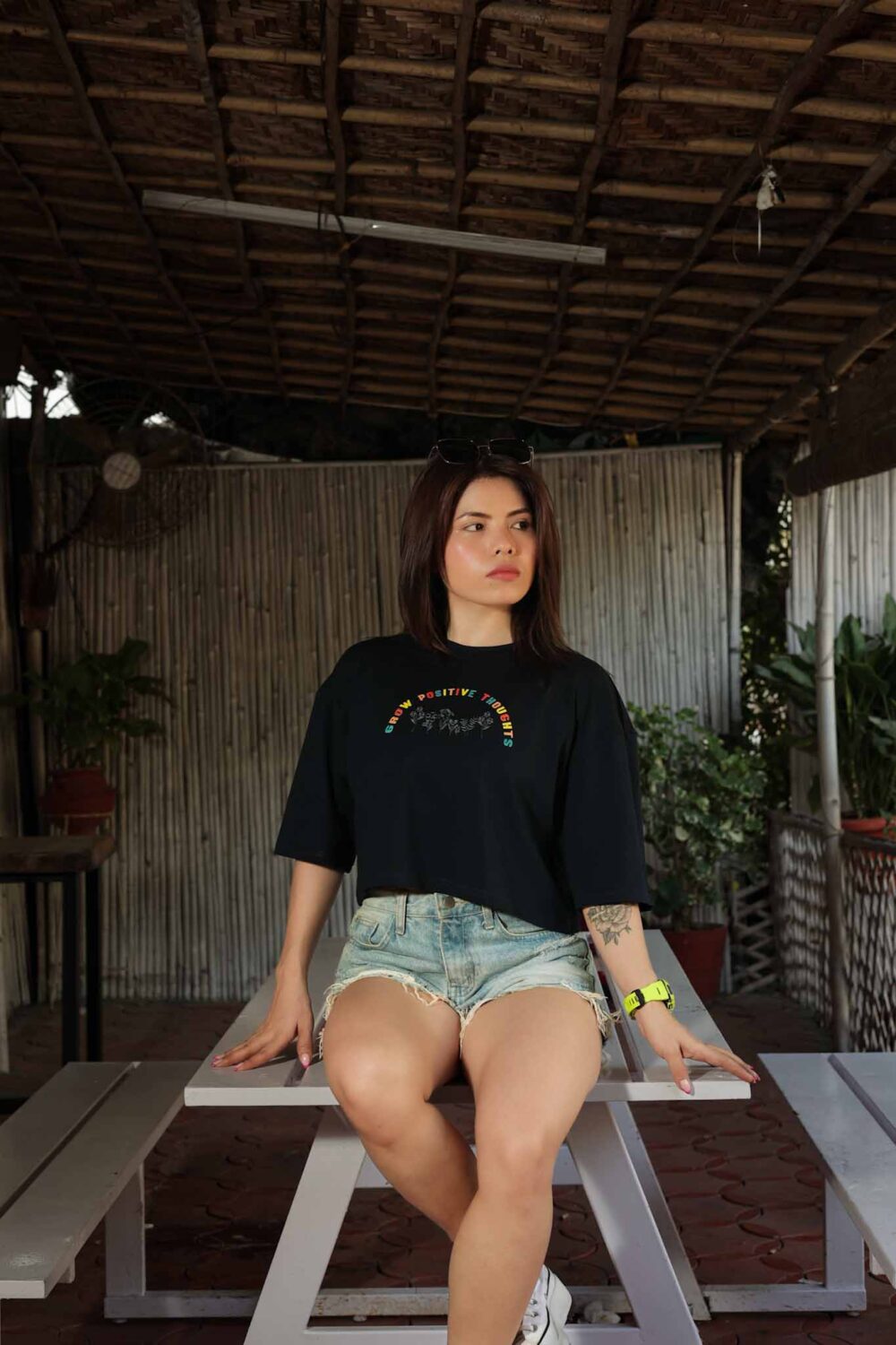 Oversize Crop Top - Antibodies