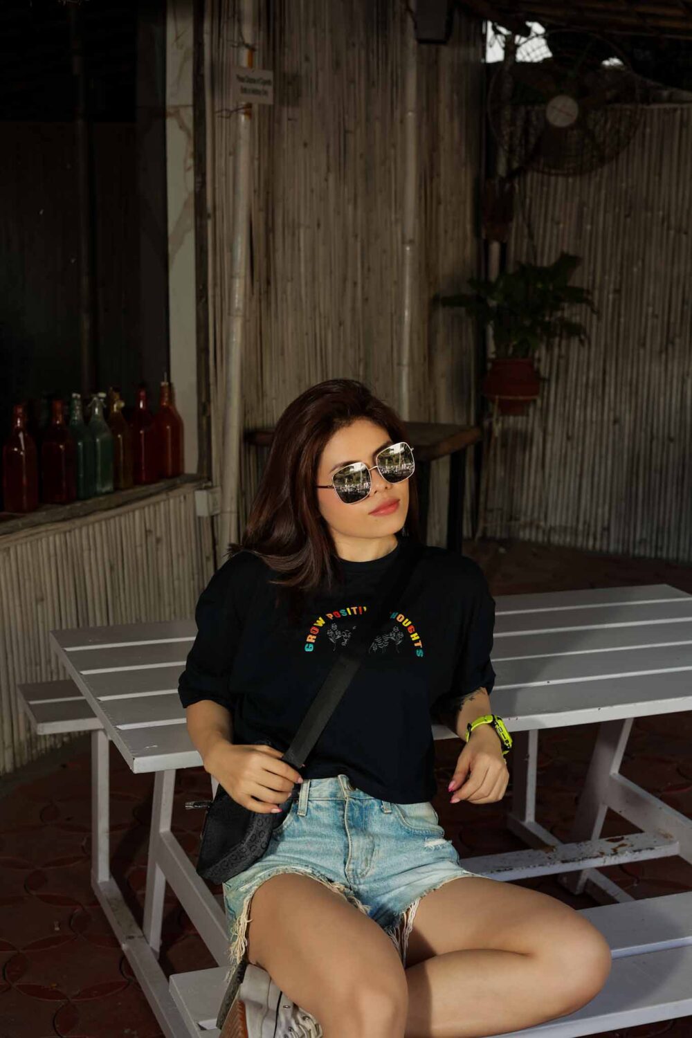 Oversize Crop Top - Antibodies