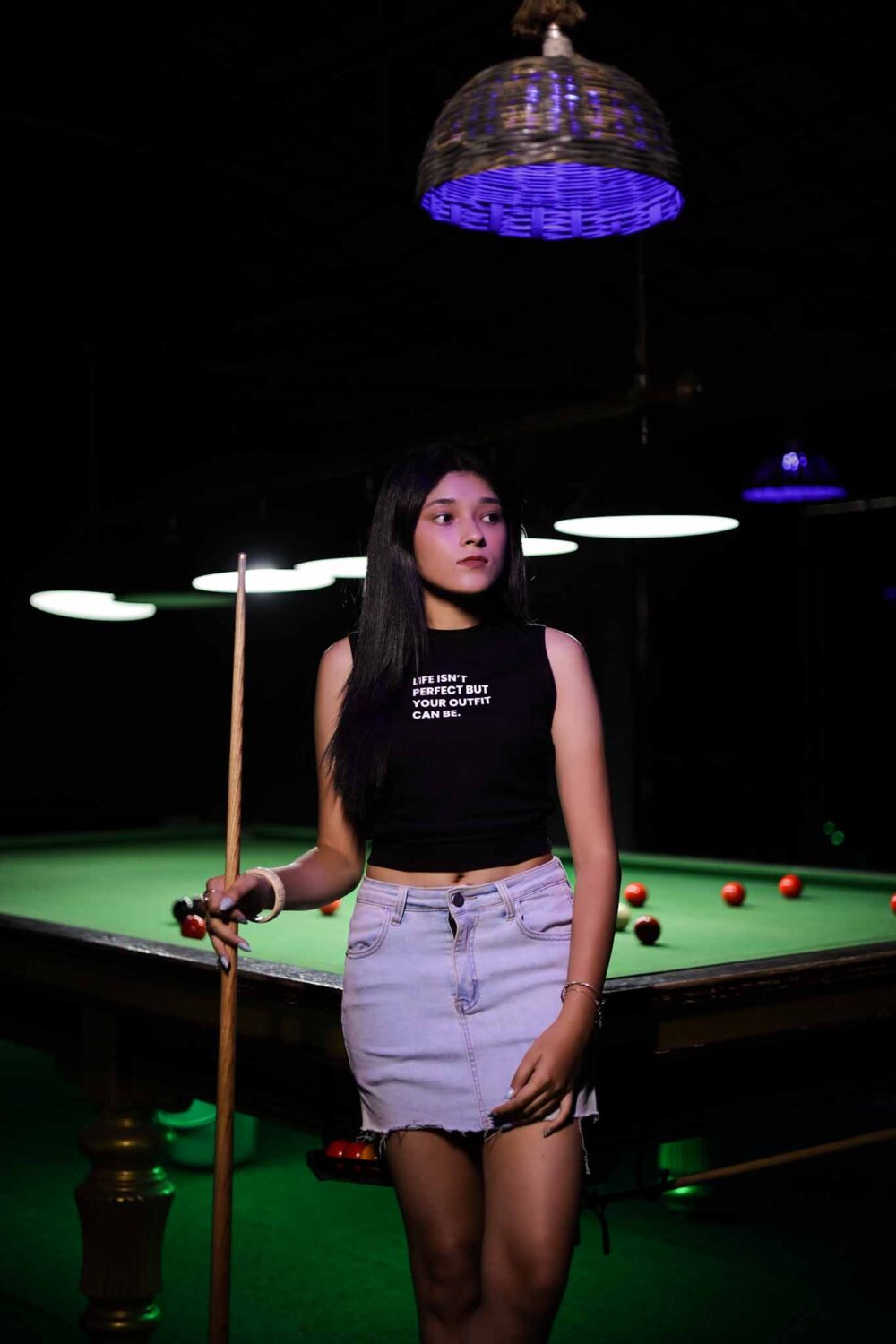 Black Sleeveless Crop Top - Antibodies
