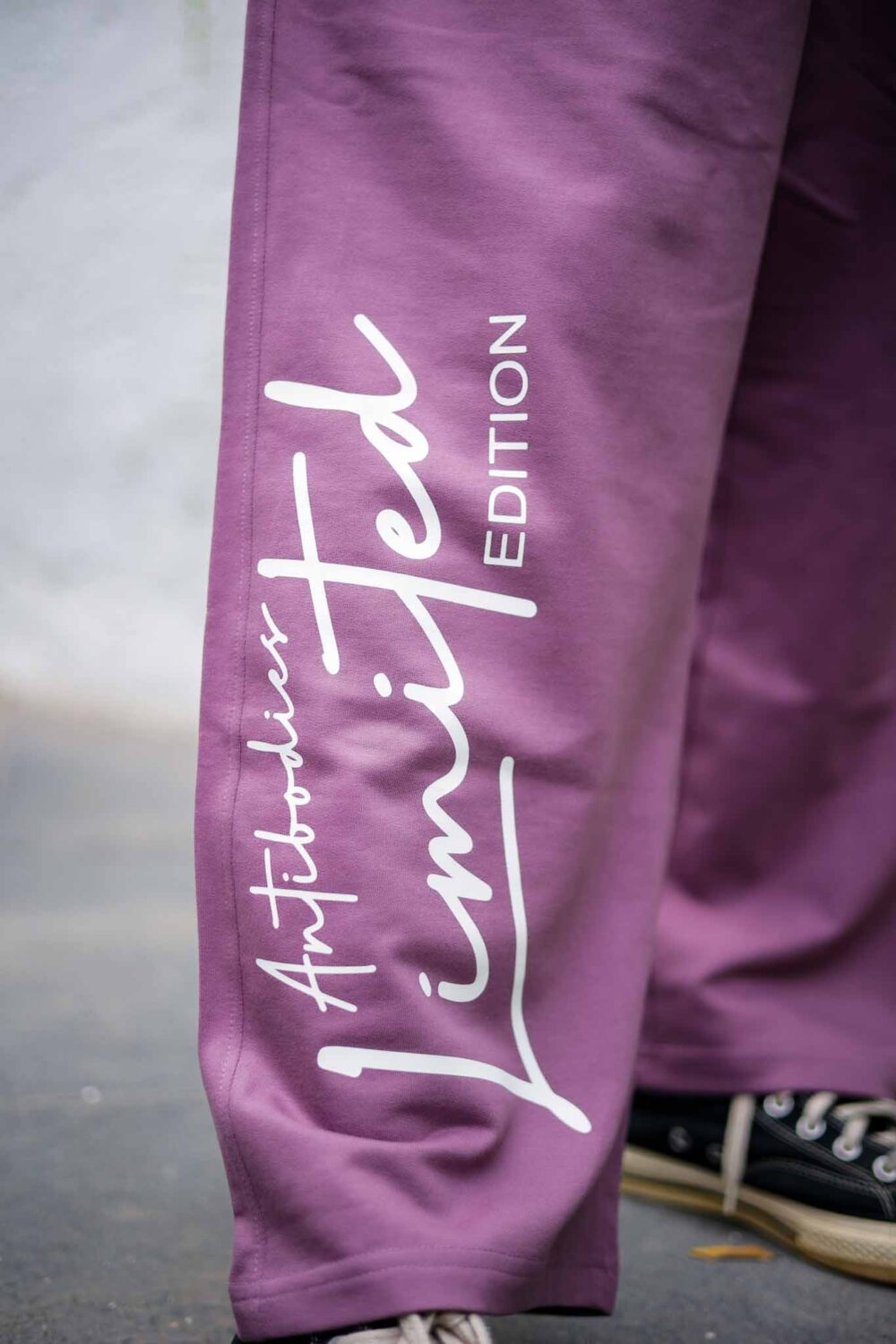 Classic Straight Pant (Unisex) – Purple - Image 4