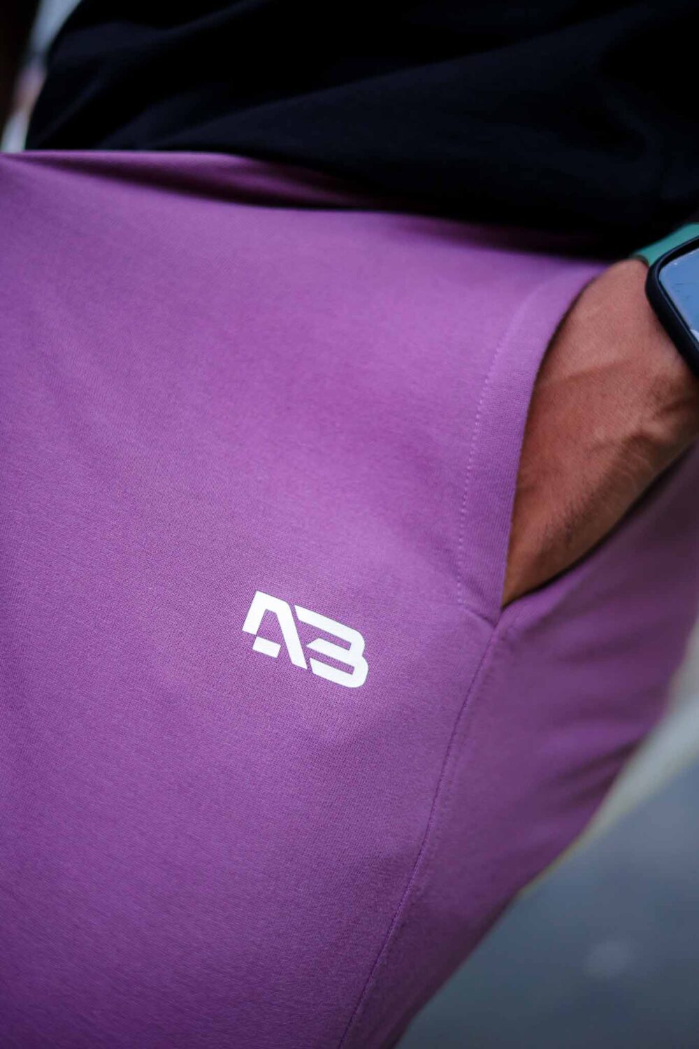 Classic Straight Pant (Unisex) – Purple - Image 2