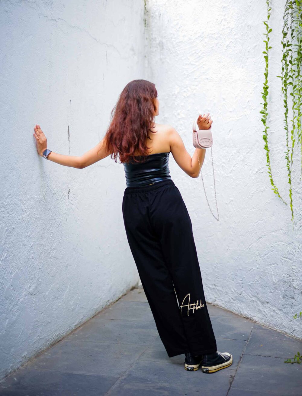 Black Classic Straight Pant - Antibodies