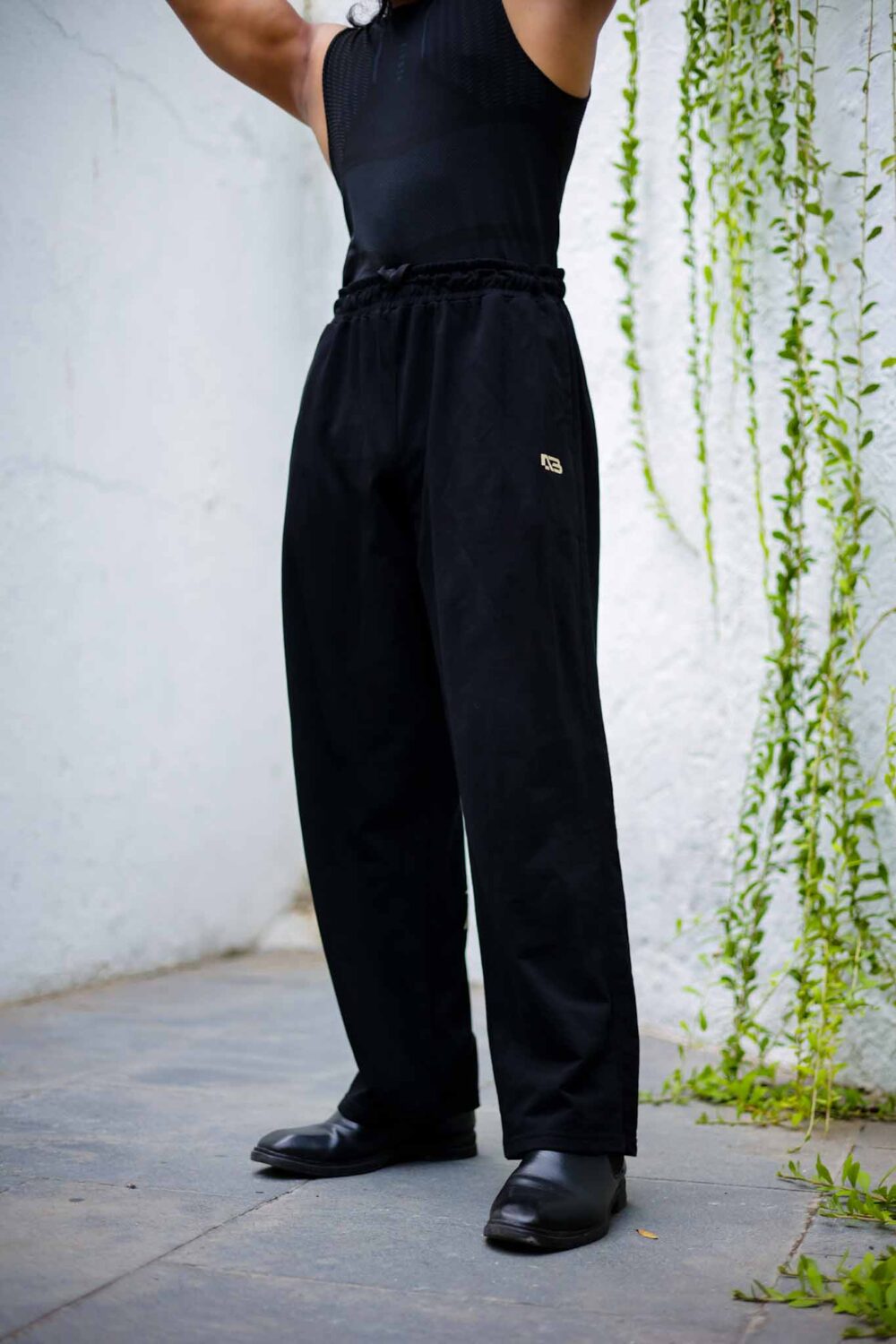 Black Classic Straight Pant - Antibodies