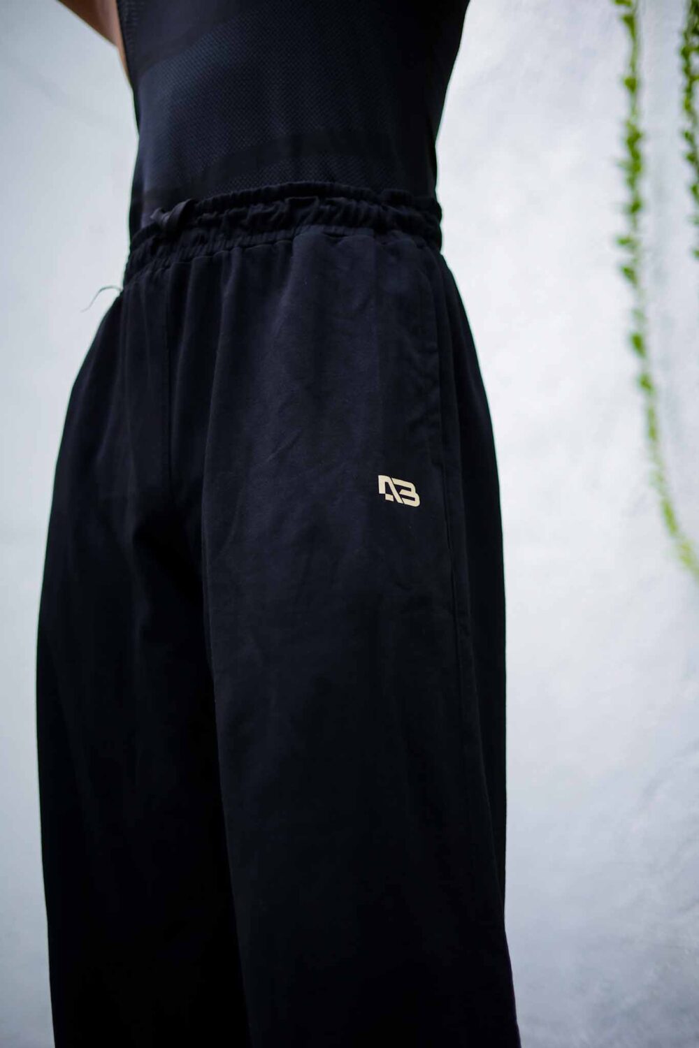 Black Classic Straight Pant - Antibodies