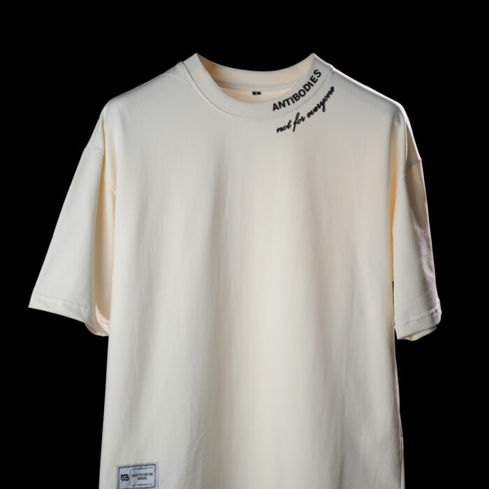 Oversized T Shirt (Unisex) – Off White